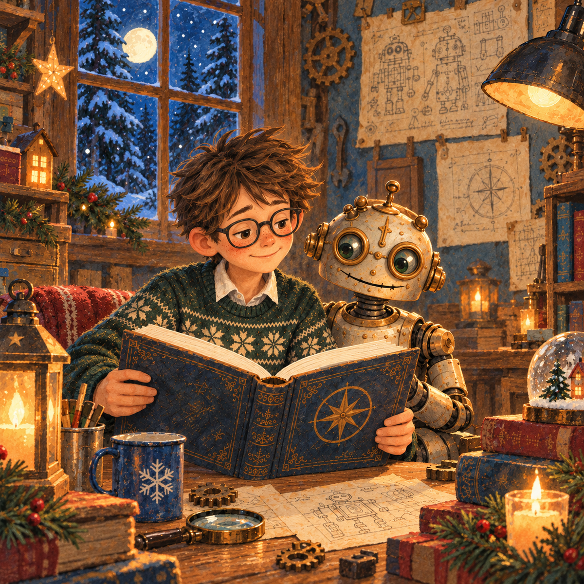 Rätsel-Adventskalender "Erfinder Anton rettet Weihnachten"