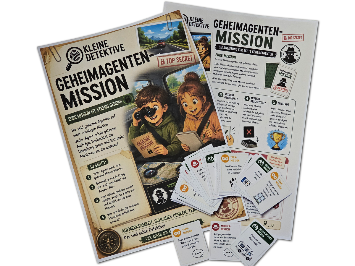 Geheime Missionen. Bloß nicht auffliegen!