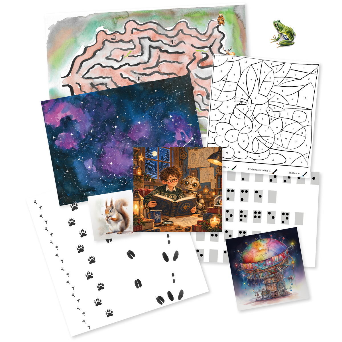 Rätsel-Adventskalender "Erfinder Anton rettet Weihnachten"