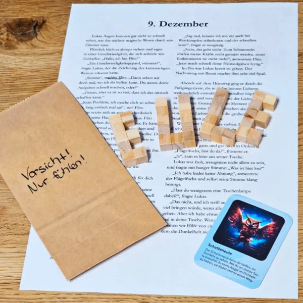 Rätsel-Adventskalender "Lukas und die magischen Wesen"