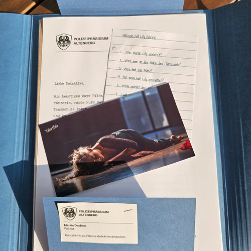 Detektivfall "Das Rätsel der verletzten Tänzerin"